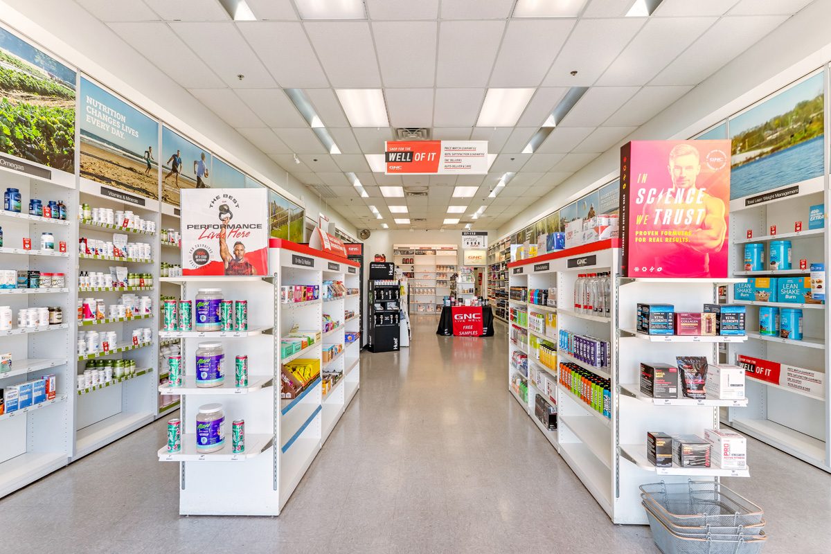 GNC Retail Interior Build