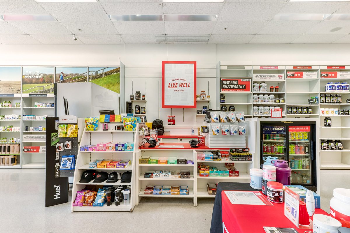 GNC Retail Interior Build - GNC5696
